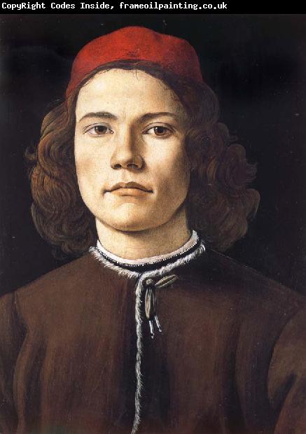 Sandro Botticelli Portrait of a young man